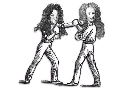 Prioritätsstreit: Leibniz gegen Newton